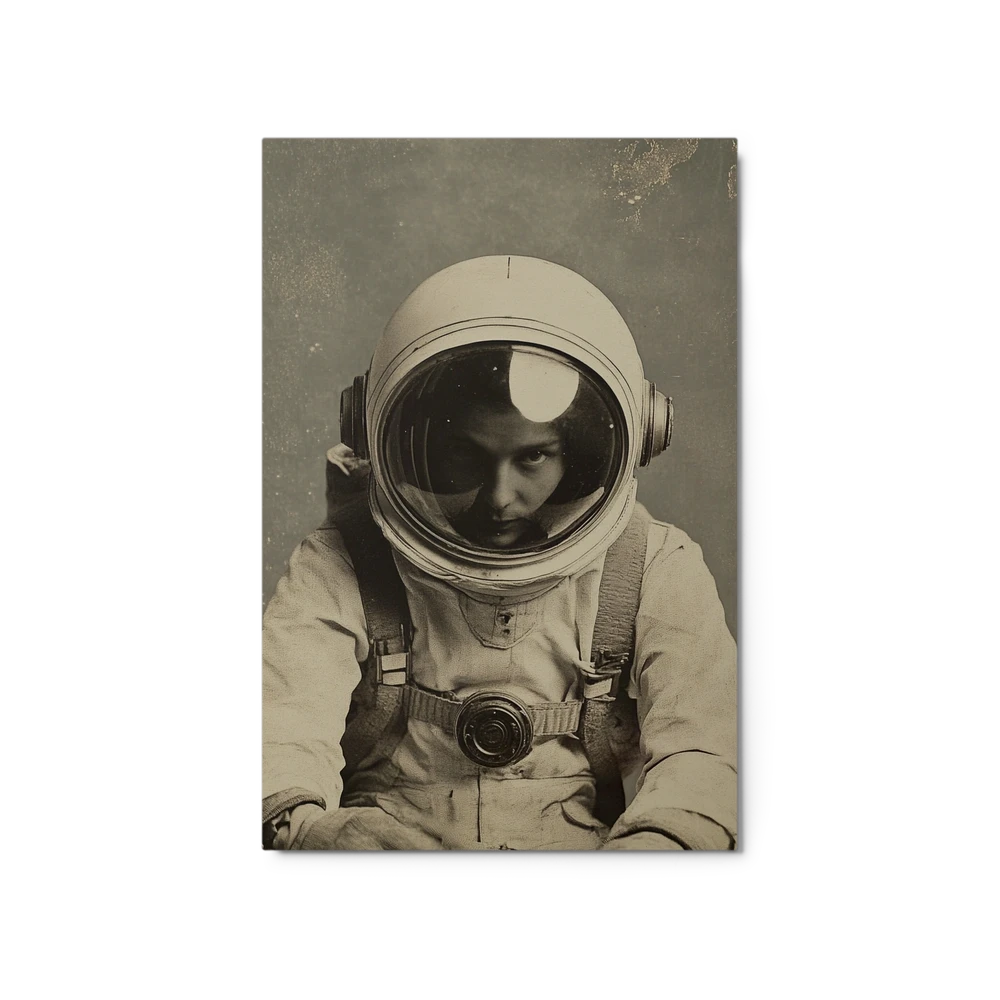 The Sepia Stargazer | Art Print