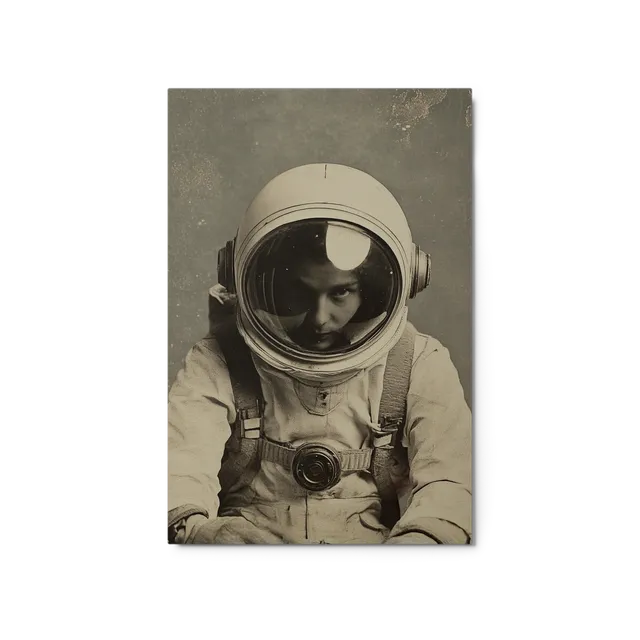 The Sepia Stargazer | Art Print