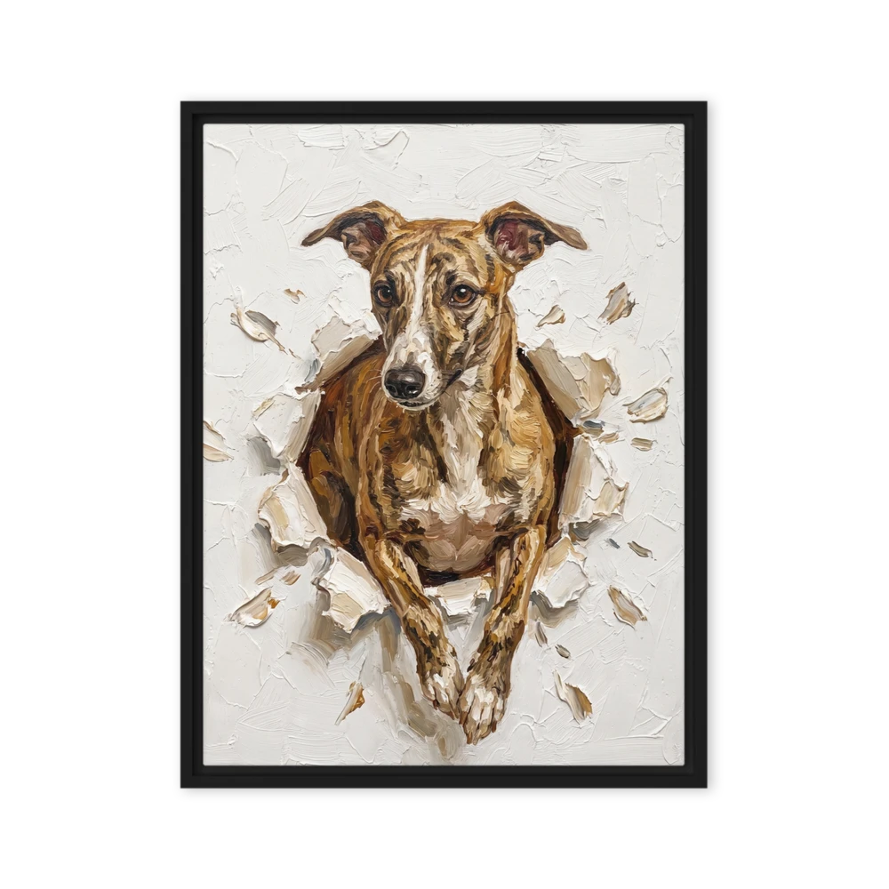 Pet Portrait — Impasto