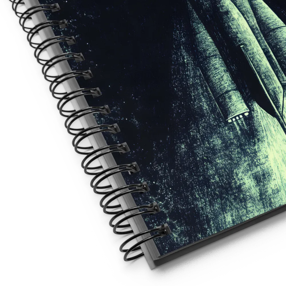 Lunar Ascent 
 Spiral Notebook | 140 pages