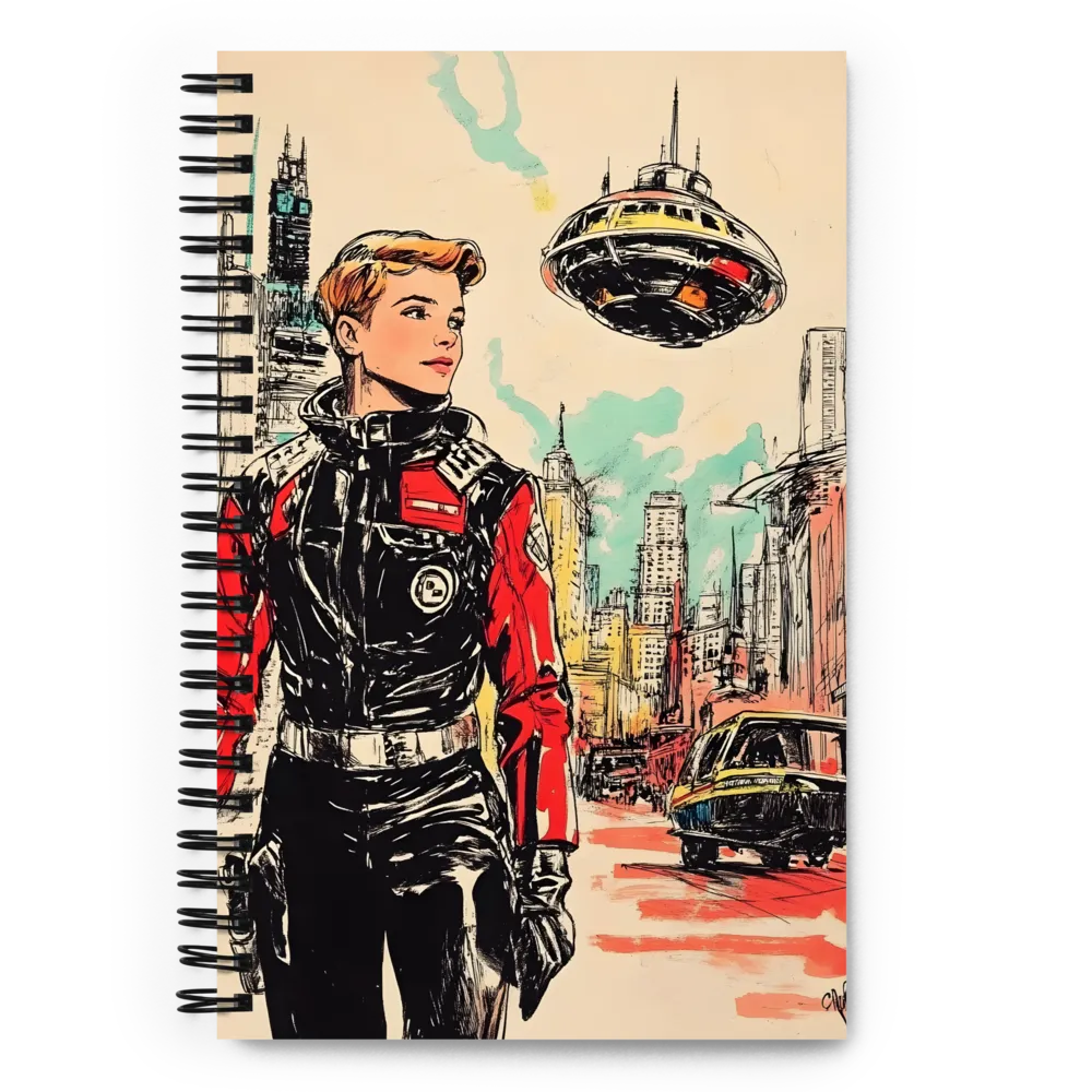 Urban Frontier Explorer 
 Spiral Notebook | 140 pages