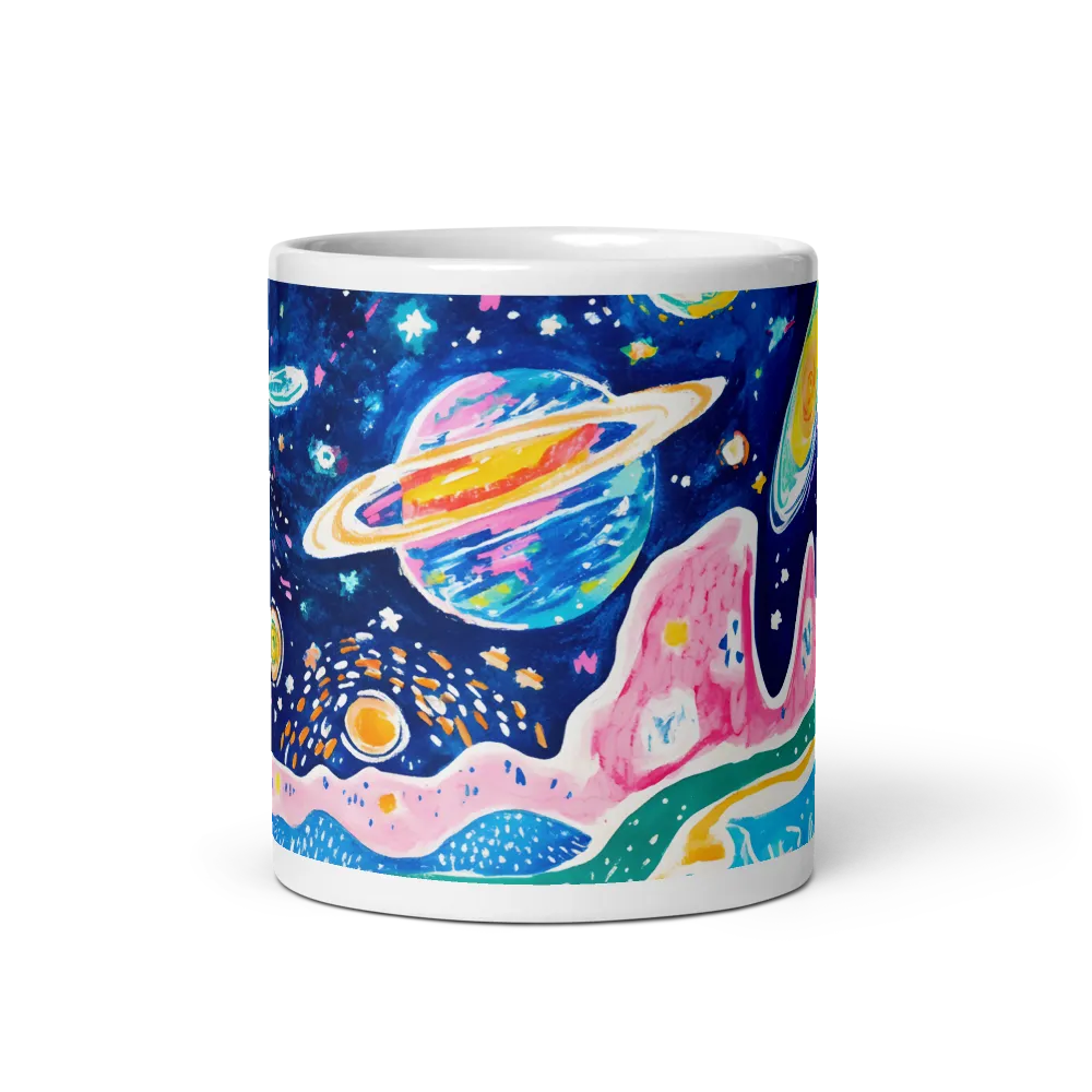 Whimsical Space Landscape