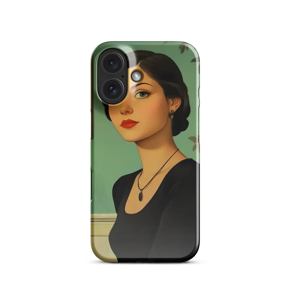 Emerald Gaze 
 iPhone 16 | Tough Case