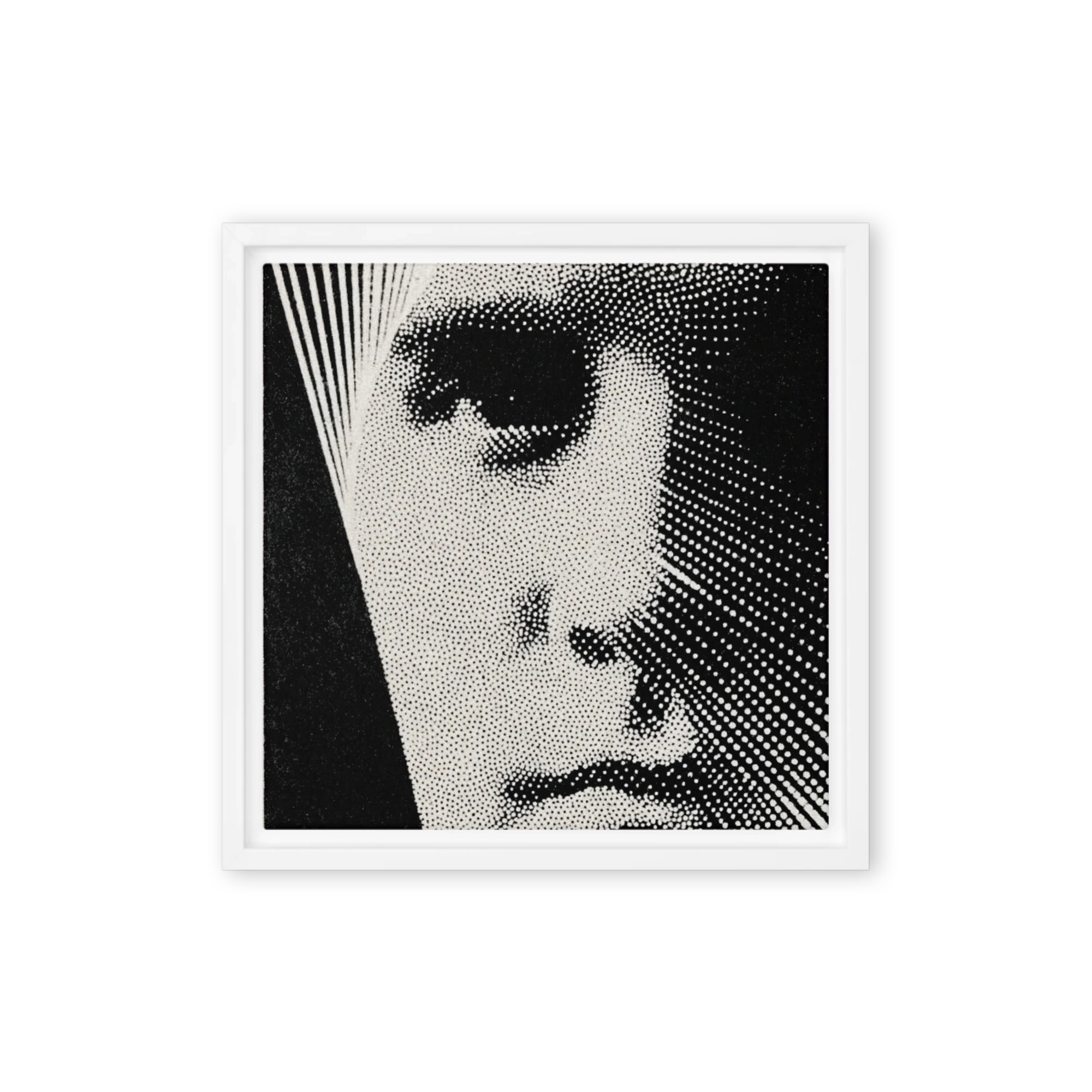 Dot Matrix Face | Art Print