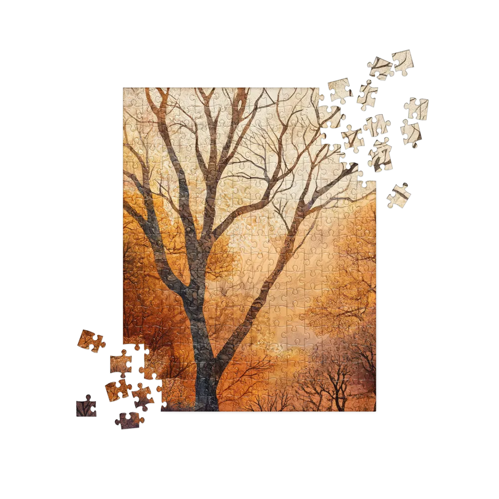Autumnal Forest Mosaic 
 Jigsaw Puzzle