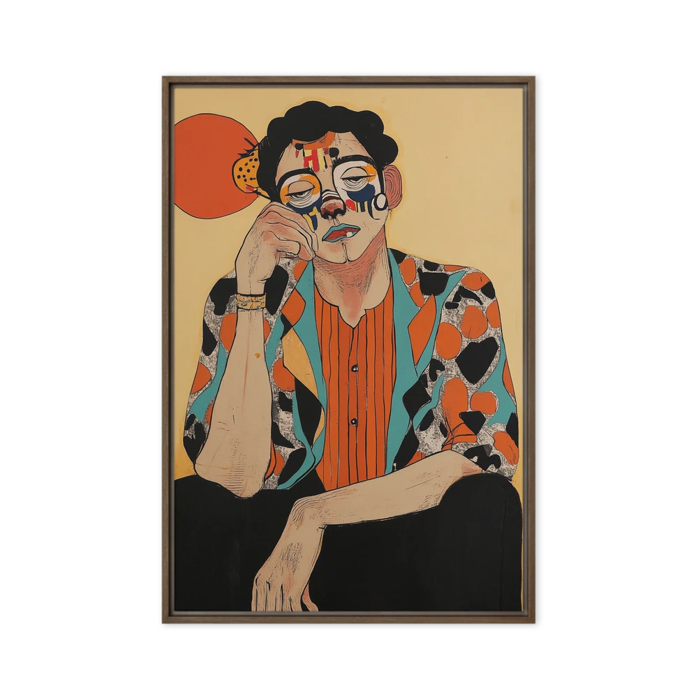 Pensive Figure | Art Print