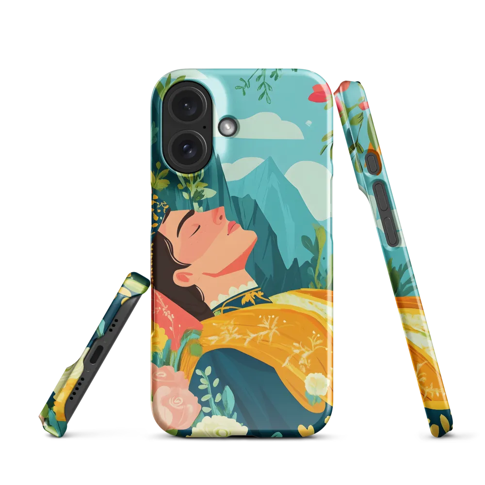 Dreamer in Bloom 
 Samsung Galaxy S22 Plus | Snap Case