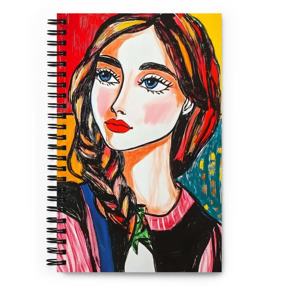 The Vibrant Gaze 
 Spiral Notebook | 140 pages