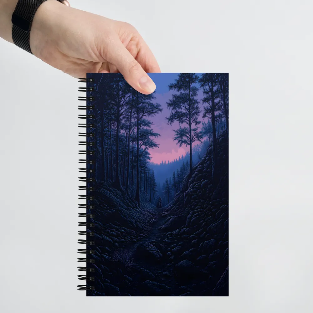 Twilight Forest Journey 
 Spiral Notebook | 140 pages