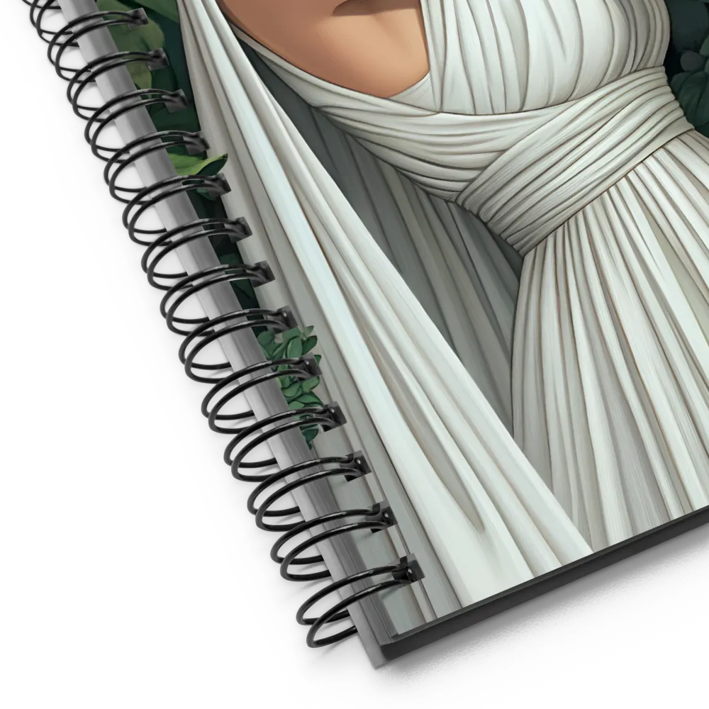 Enigmatic Forest Muse 
 Spiral Notebook | 140 pages