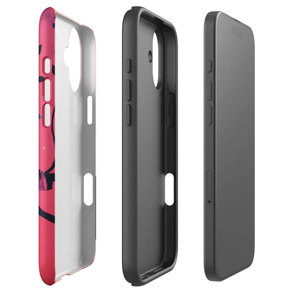 Stylized Sleeping Tiger on Branch | Phone Case