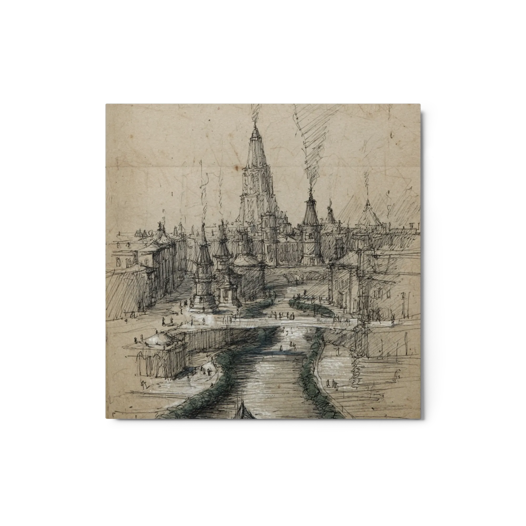Spire and Canal