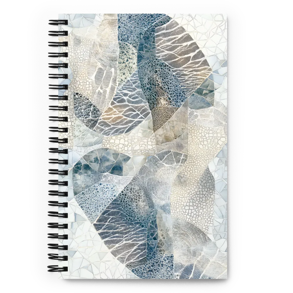 Abstract Mosaic Textures 
 Spiral Notebook | 140 pages