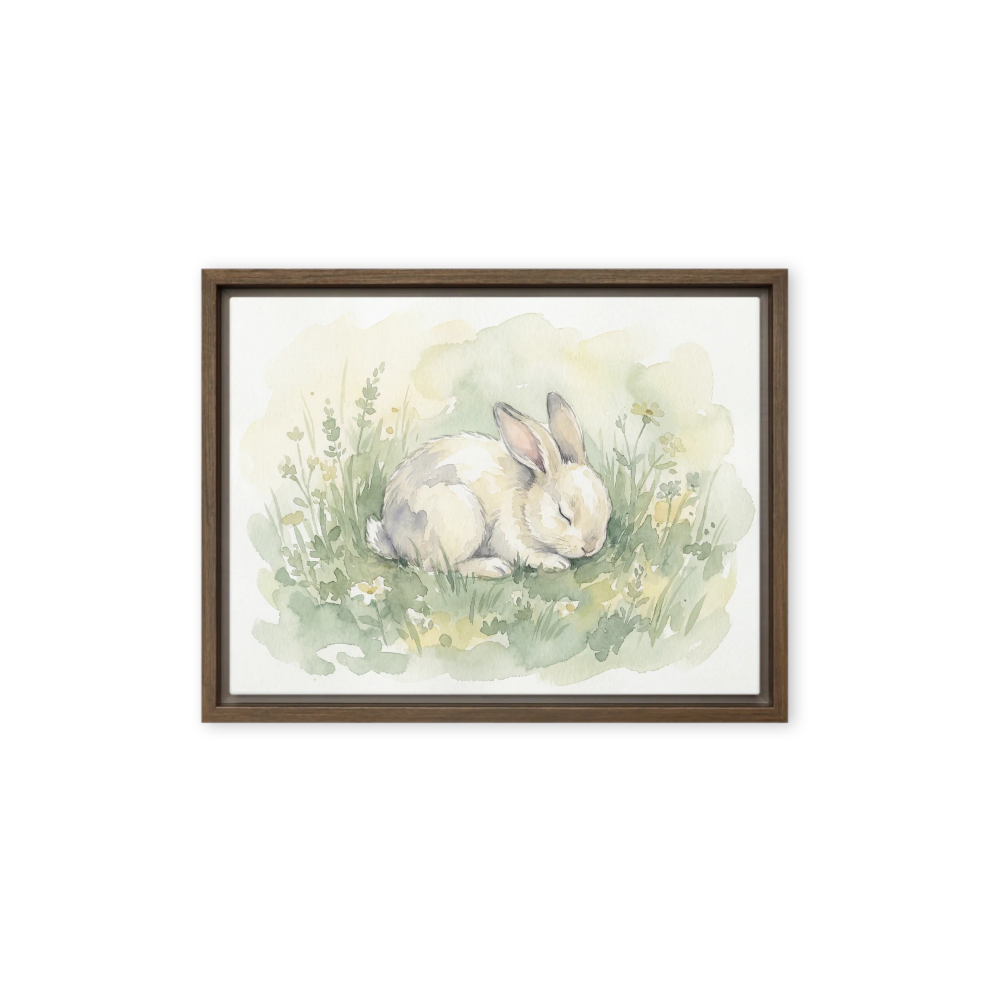 Tranquil Watercolor Rabbit