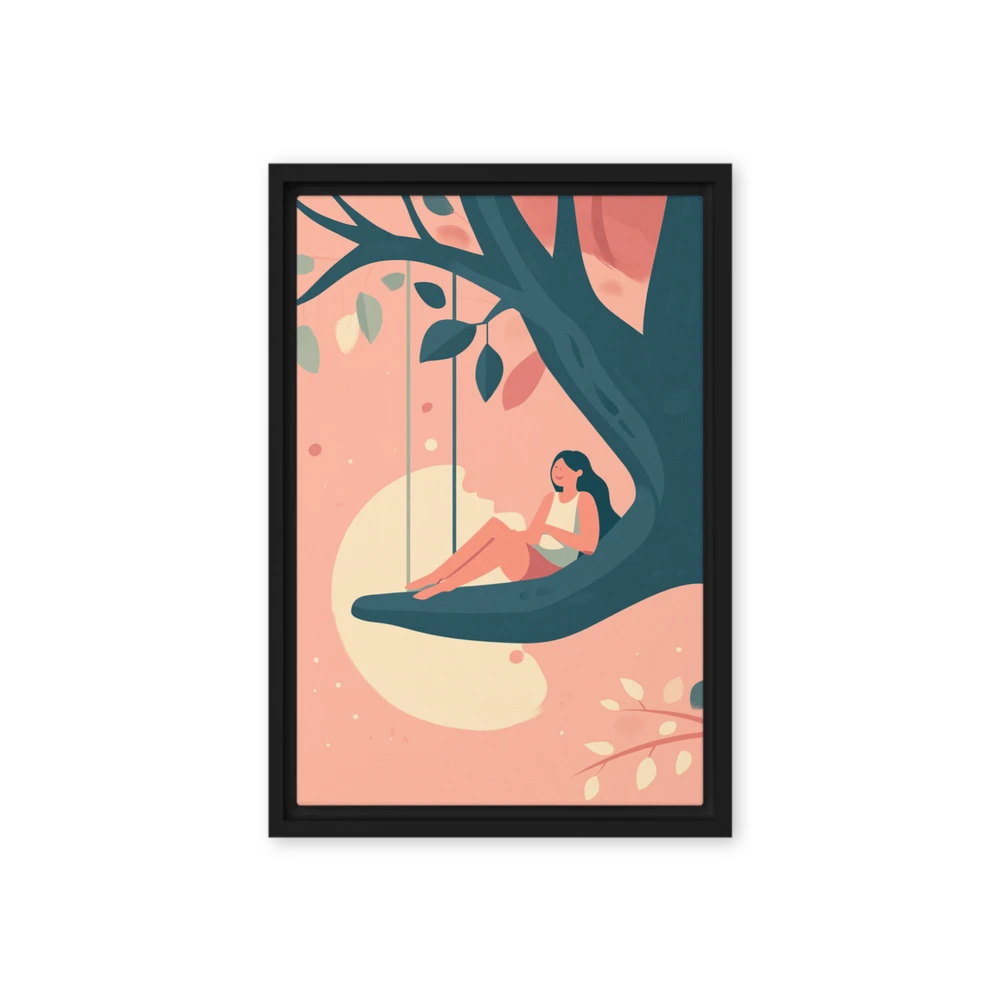 Serene Tree Haven | Art Print