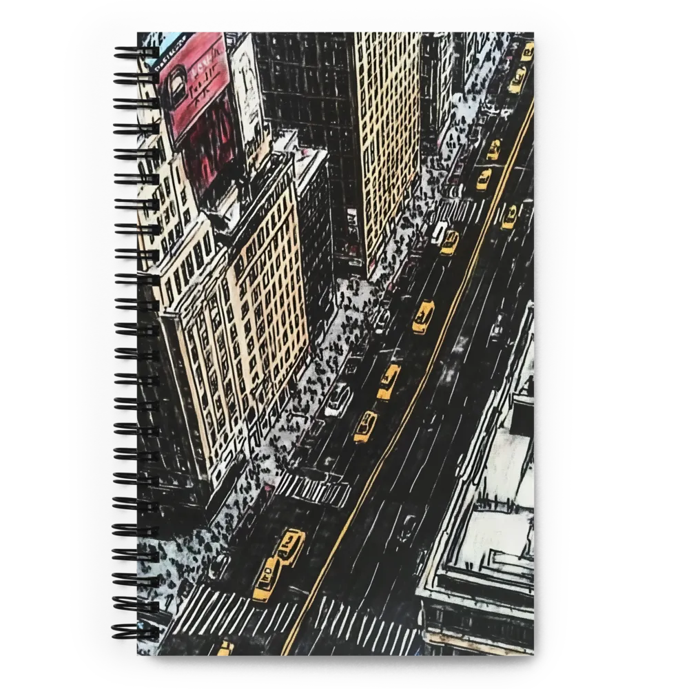 New York City Aerial 
 Spiral Notebook | 140 pages