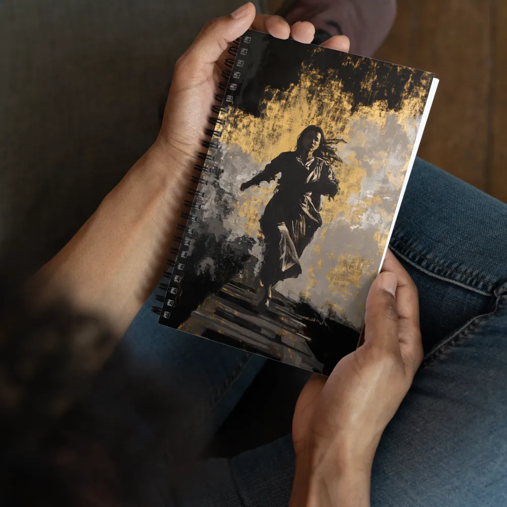 Golden Pursuit 
 Spiral Notebook | 140 pages
