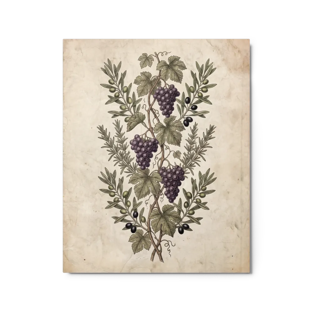 Mediterranean Botanical Engraving