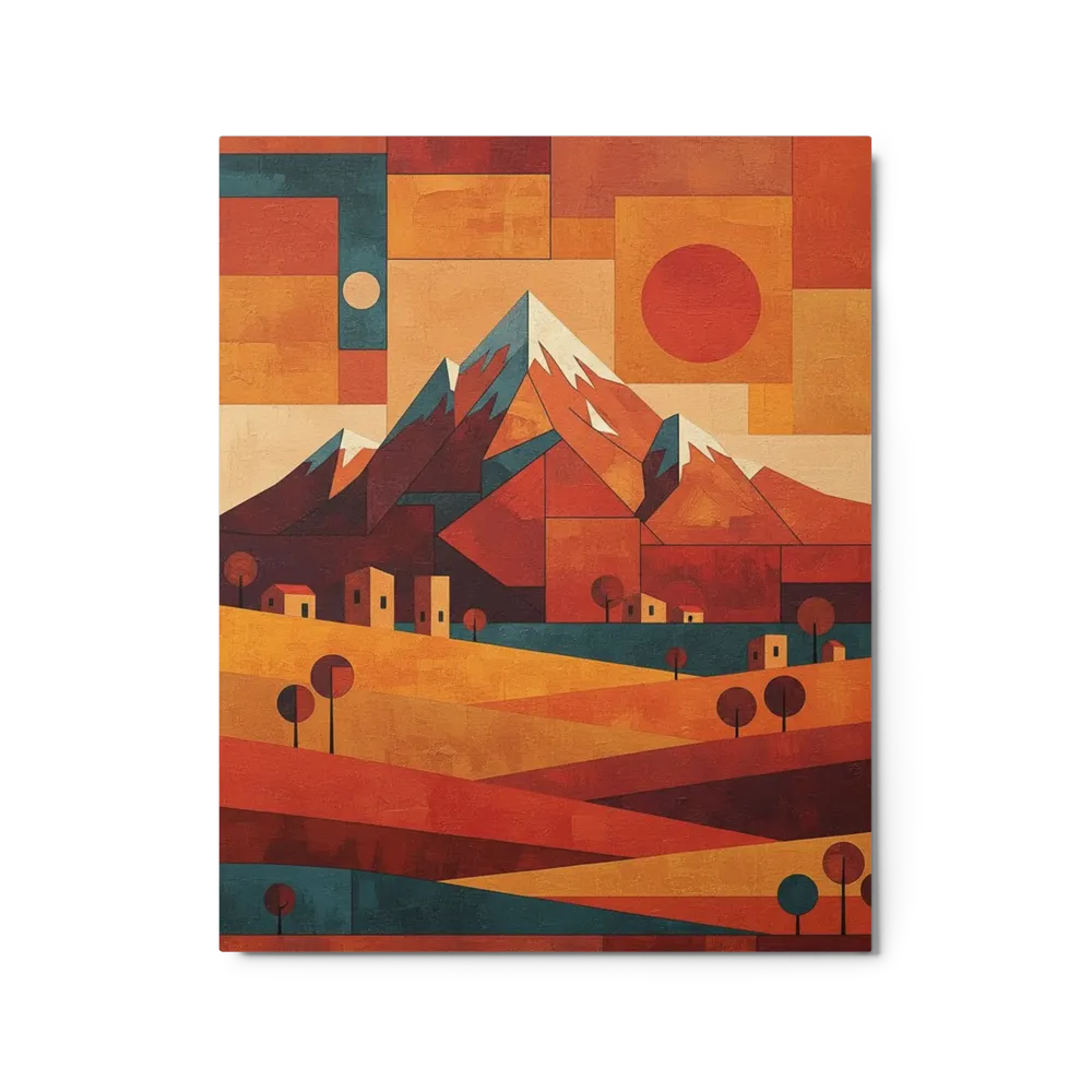 Abstract Mountainscape | Art Print