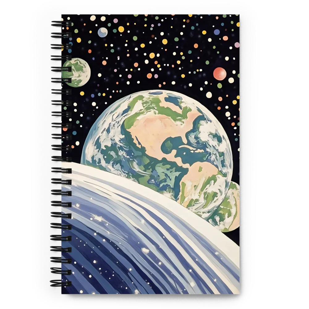 Celestial View: A Surreal Journey Through Space