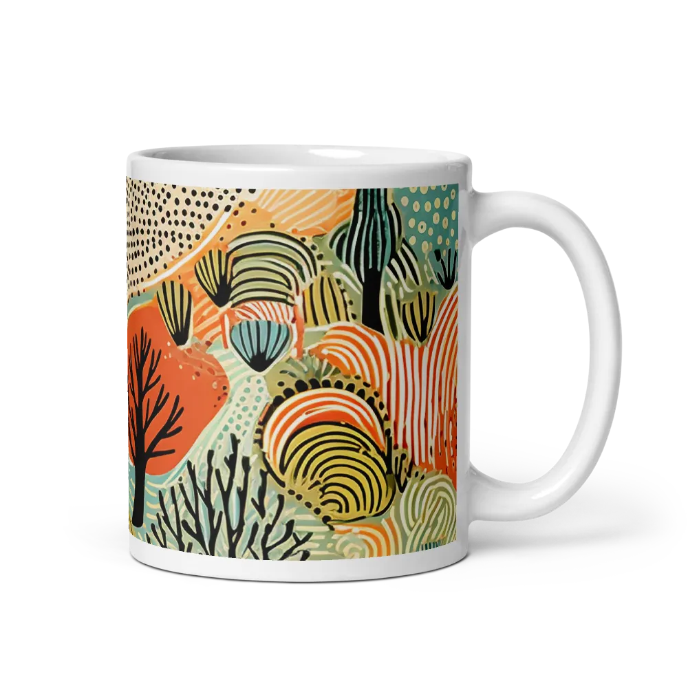 Whimsical Abstract Landscape | Mug