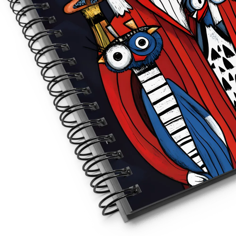 The Feathered Ensemble 
 Spiral Notebook | 140 pages