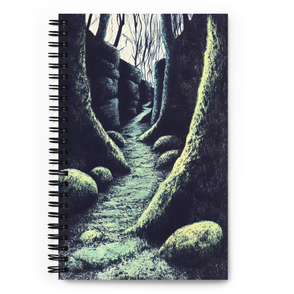 Enchanted Forest Path 
 Spiral Notebook | 140 pages