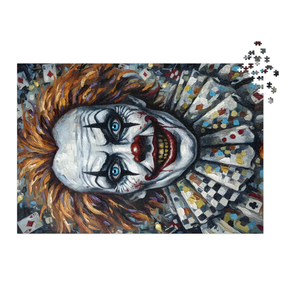 Sinister Clown Portrait