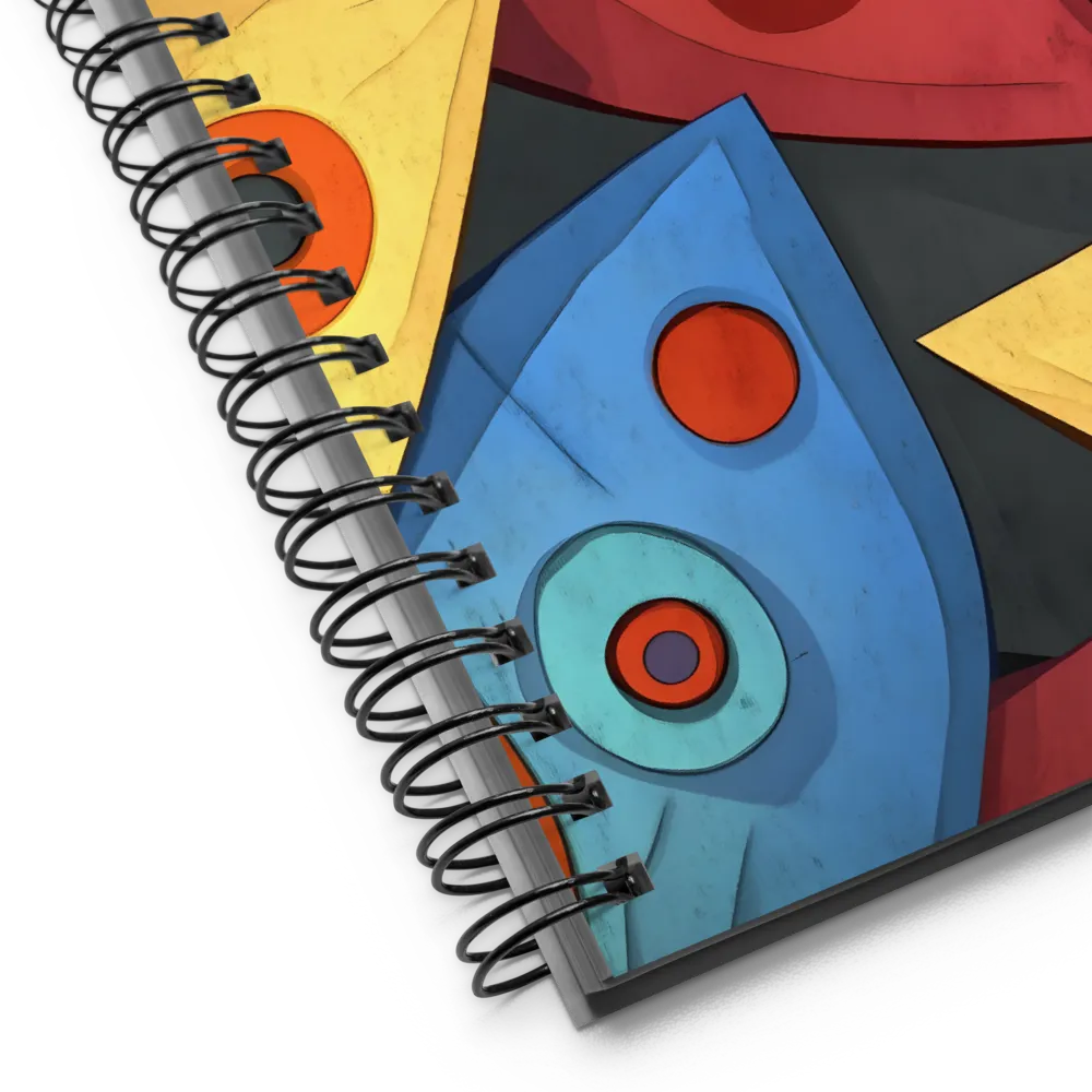Aquatic Geometry 
 Spiral Notebook | 140 pages