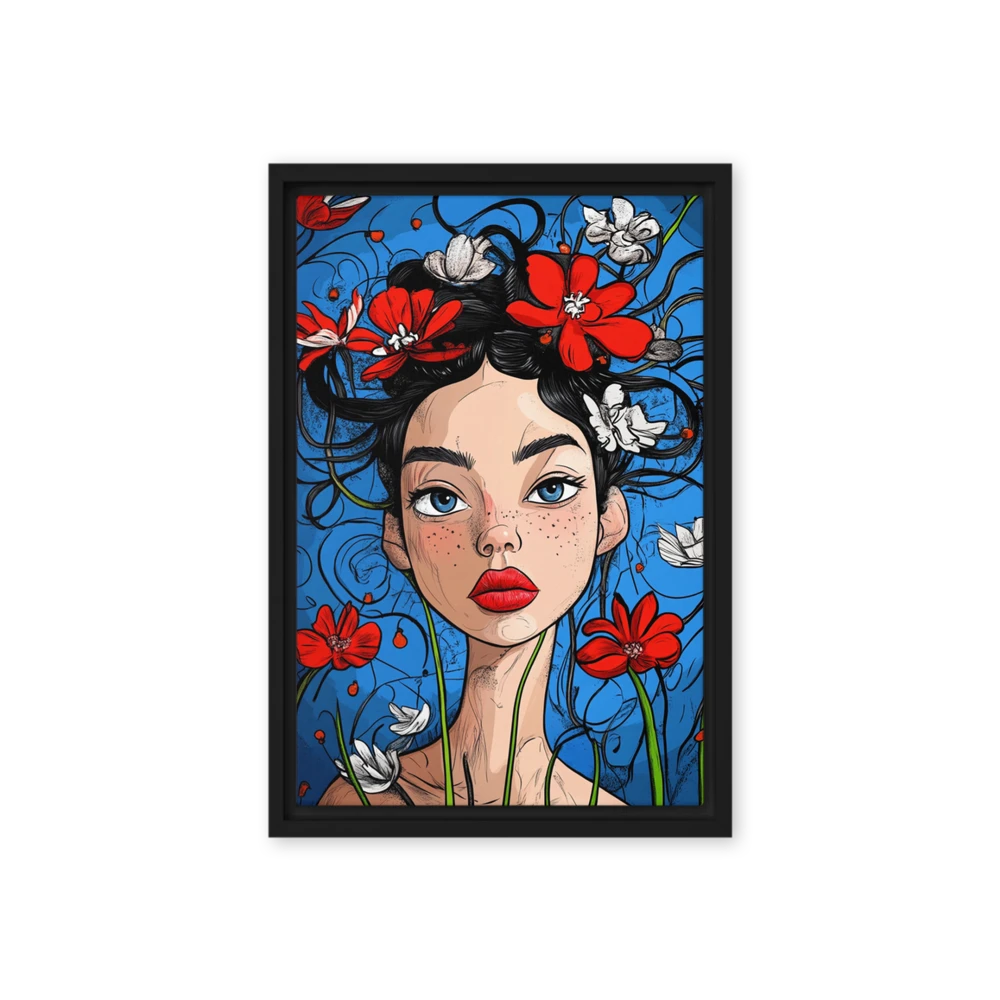 Blue Dream Bloom | Art Print