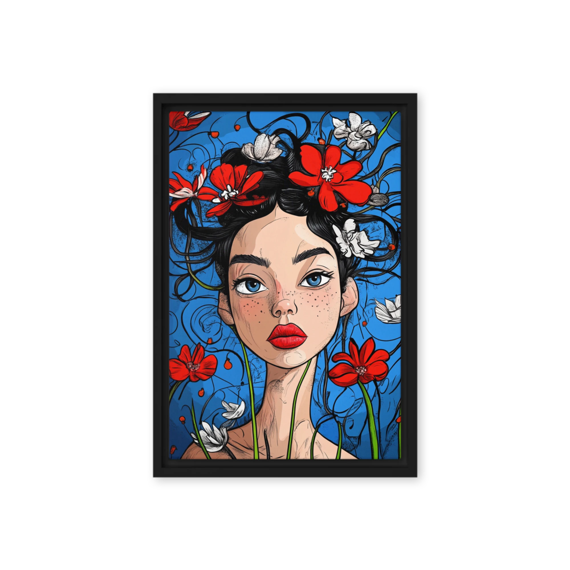 Blue Dream Bloom | Art Print