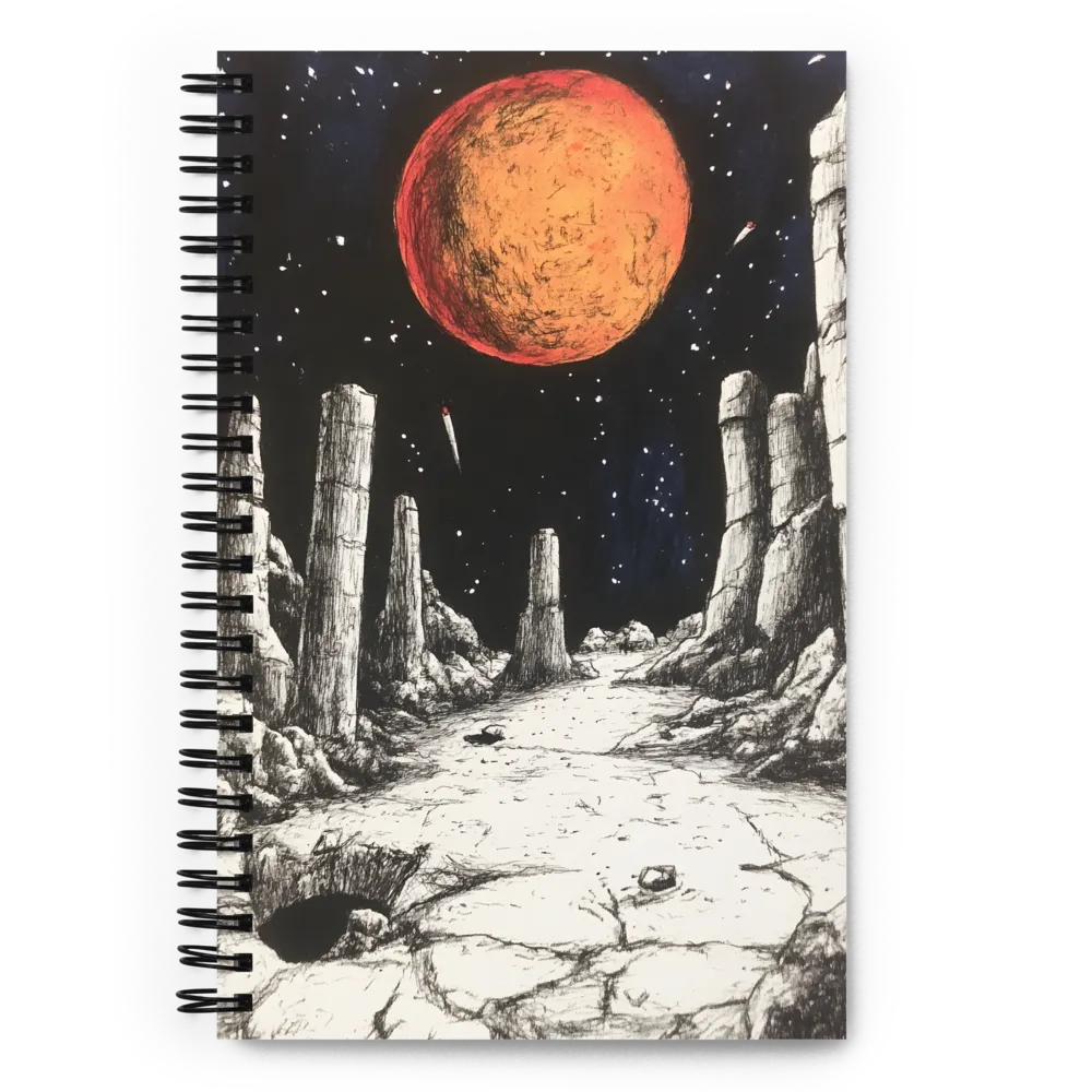 Red Planet Odyssey 
 Spiral Notebook | 140 pages