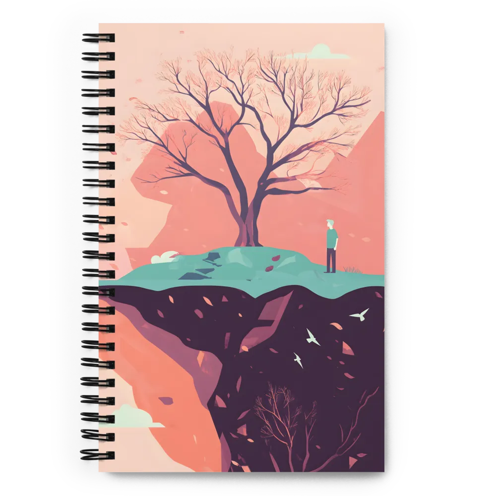 Above and Below 
 Spiral Notebook | 140 pages