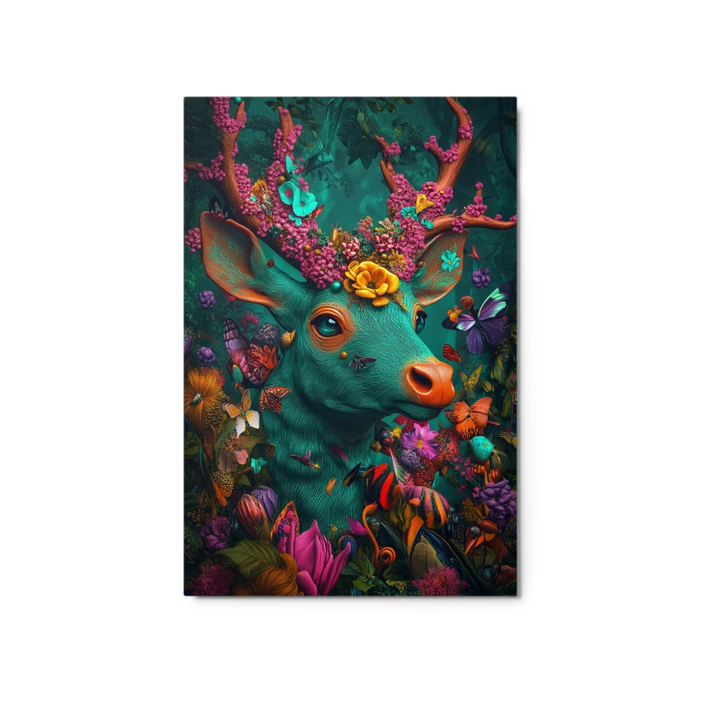 The Enchanted Forest Stag | Art Print