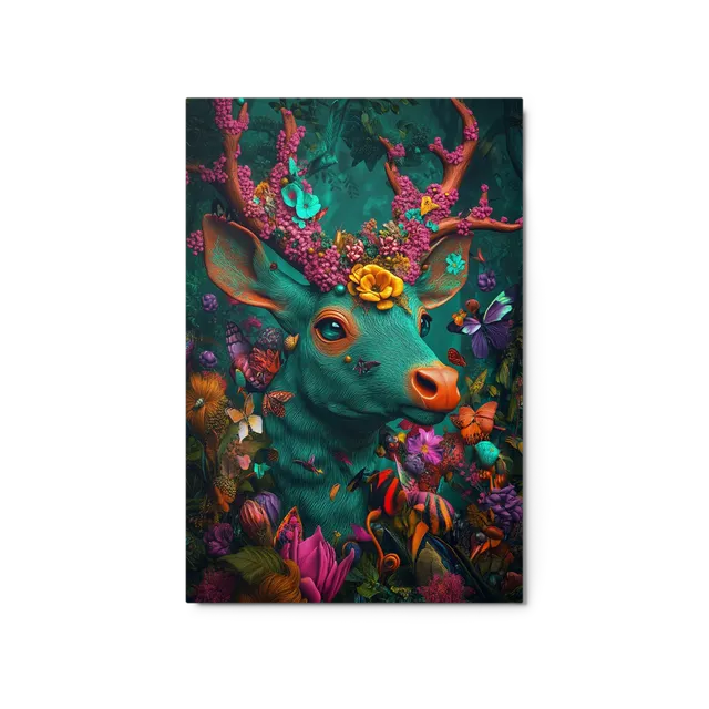The Enchanted Forest Stag | Art Print