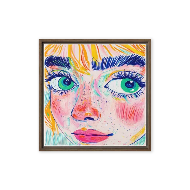 Expressive Gaze | Art Print