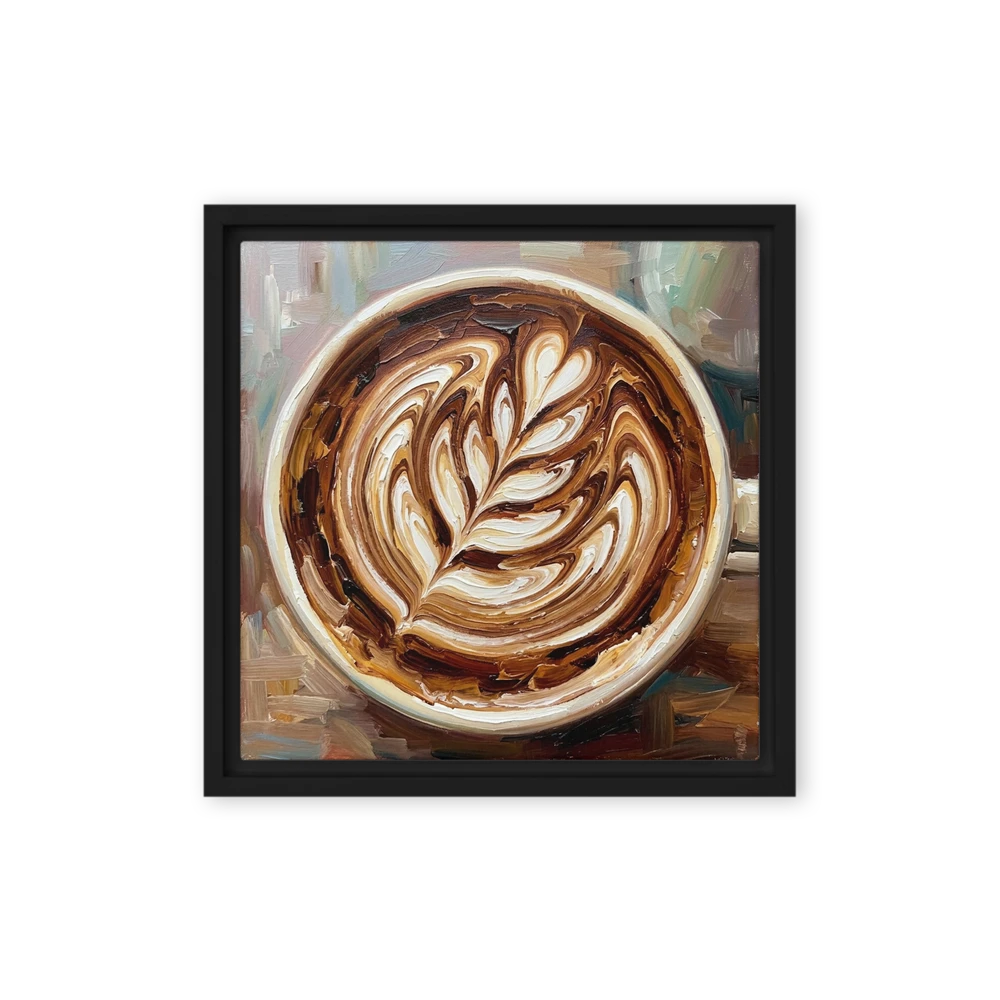 Textured Latte Art | Art Print