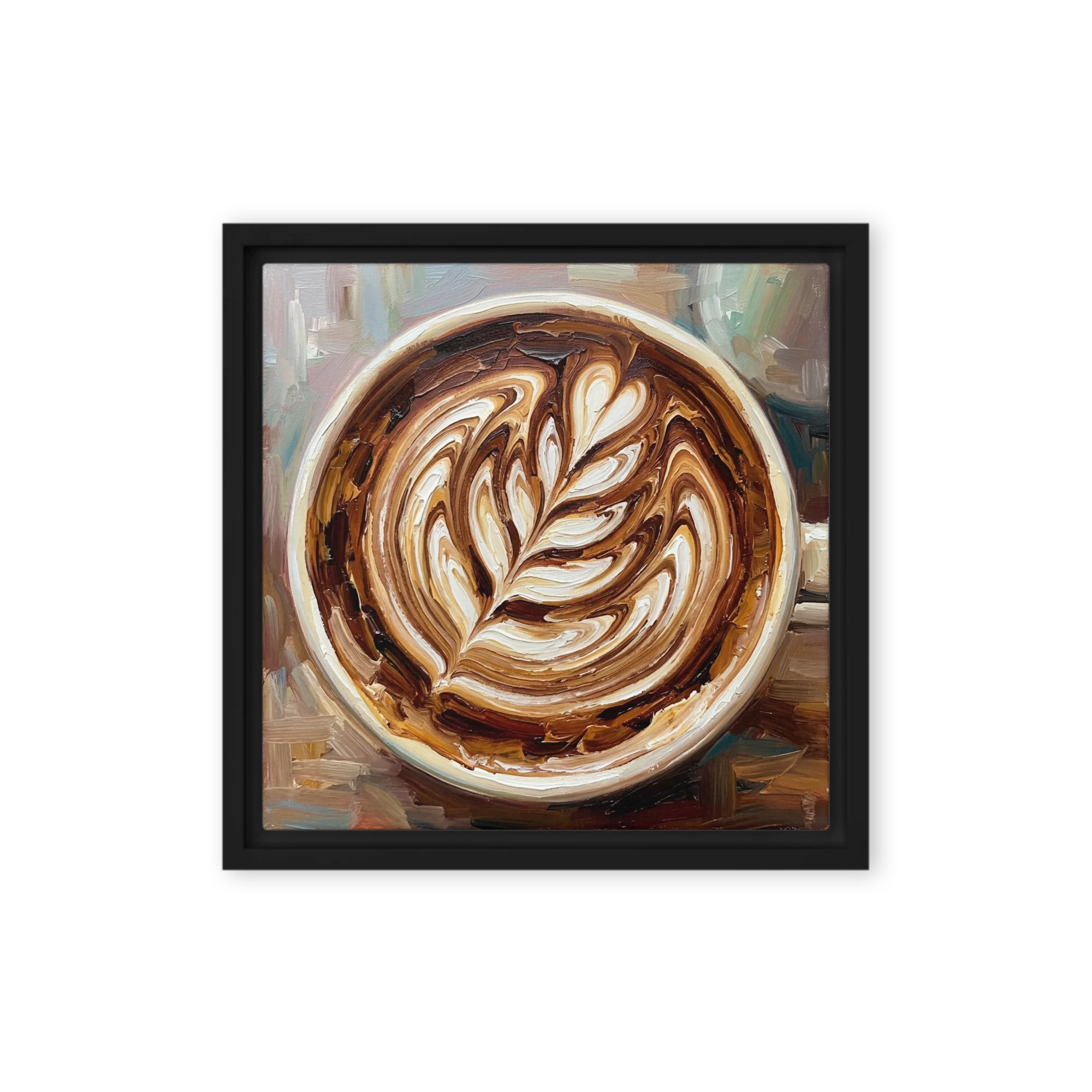 Textured Latte Art