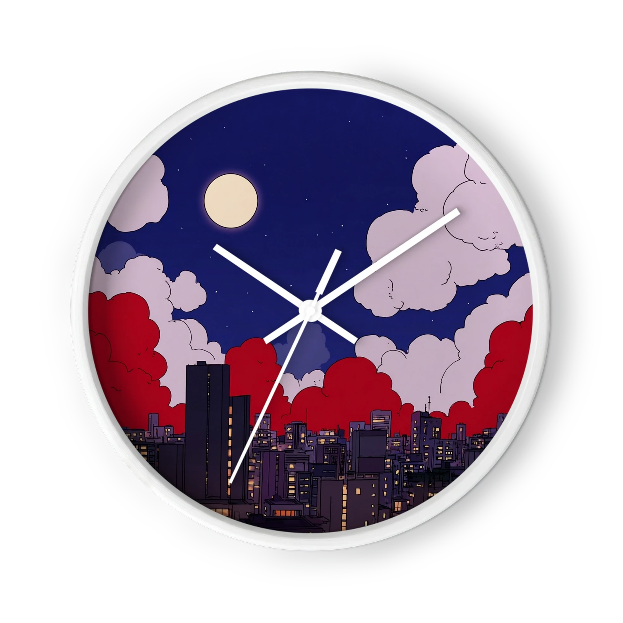 Red Clouds over Night City