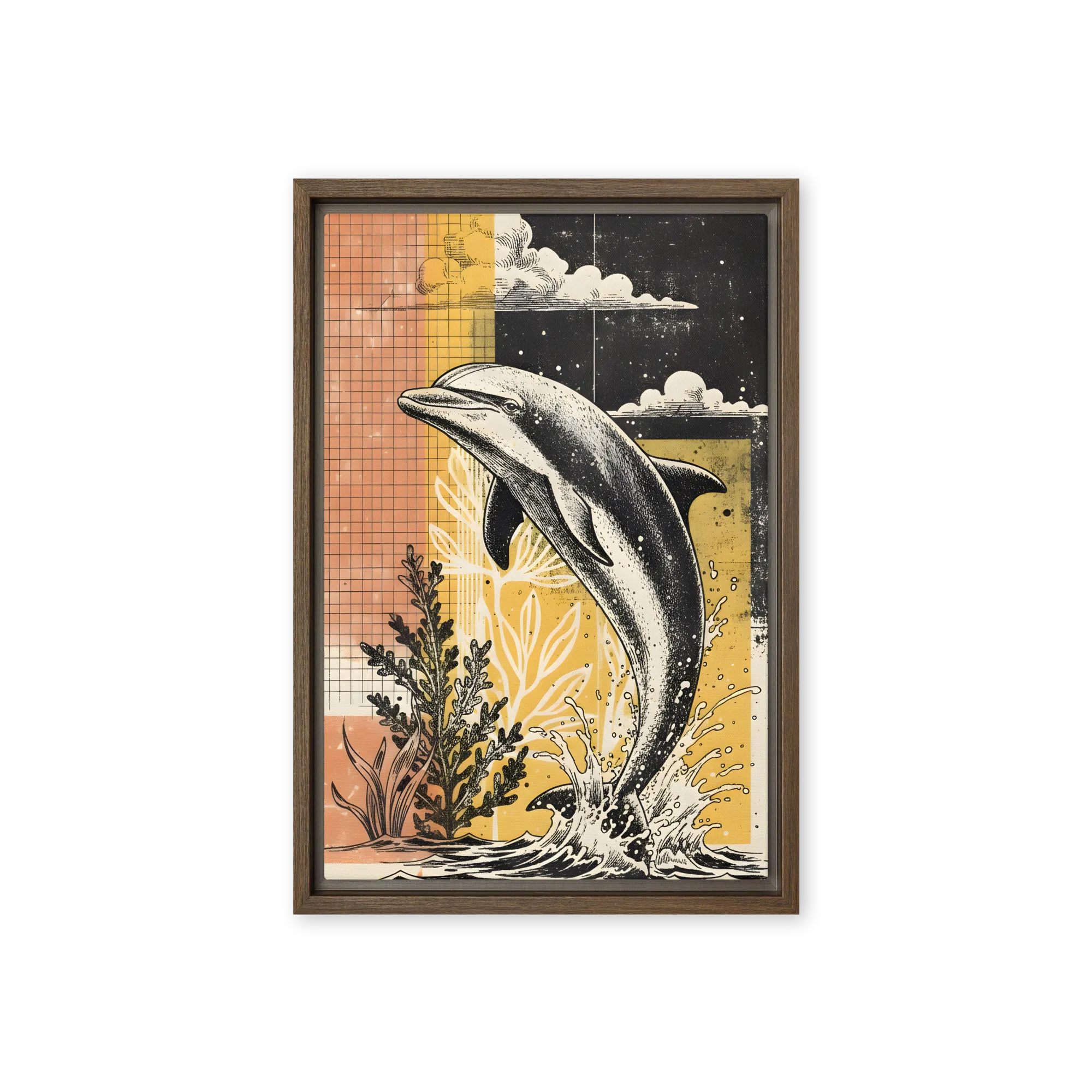 Springender Delfin