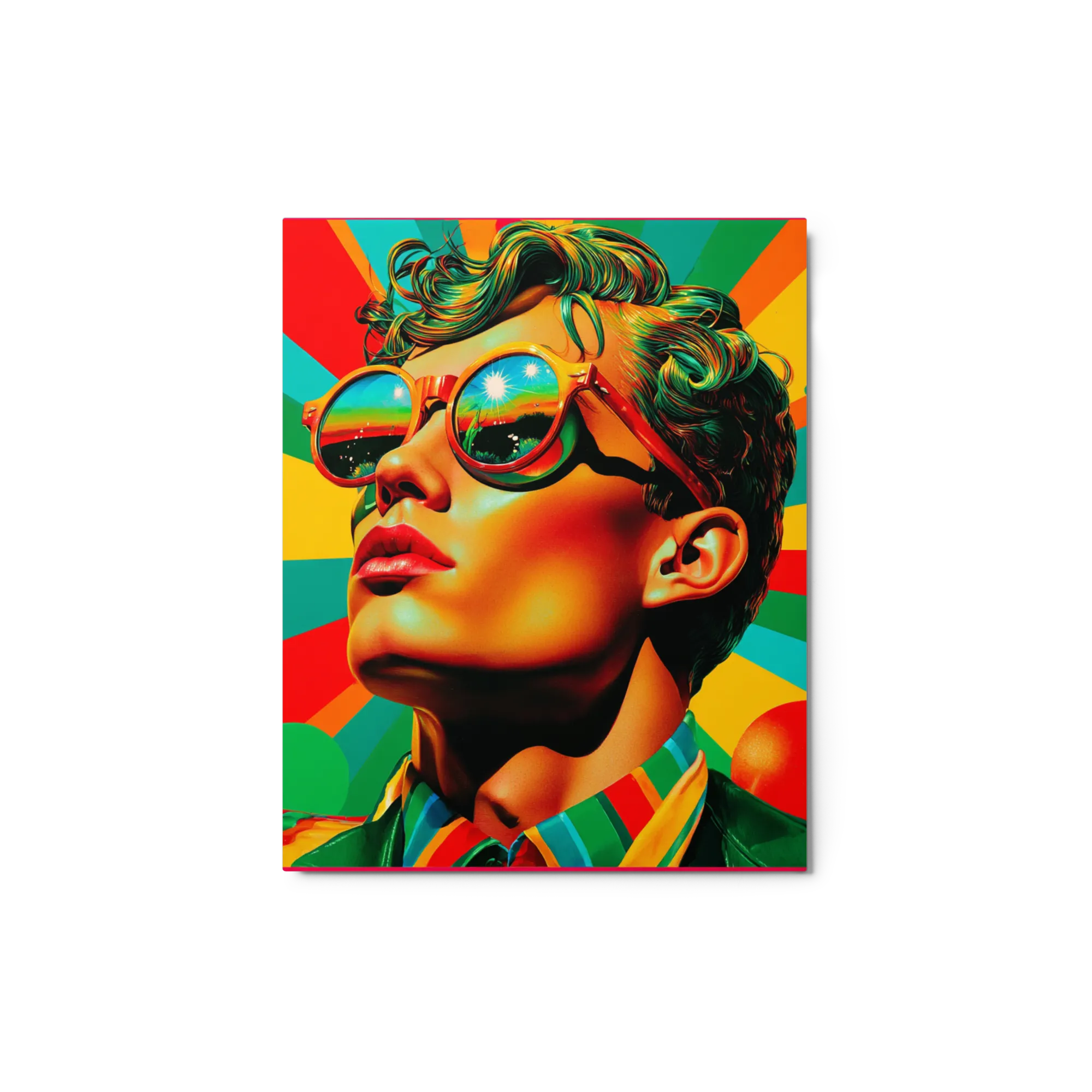 Vibrant Sun Gaze