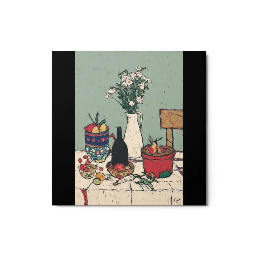 Still Life with Flowers and Fruit | Art Print