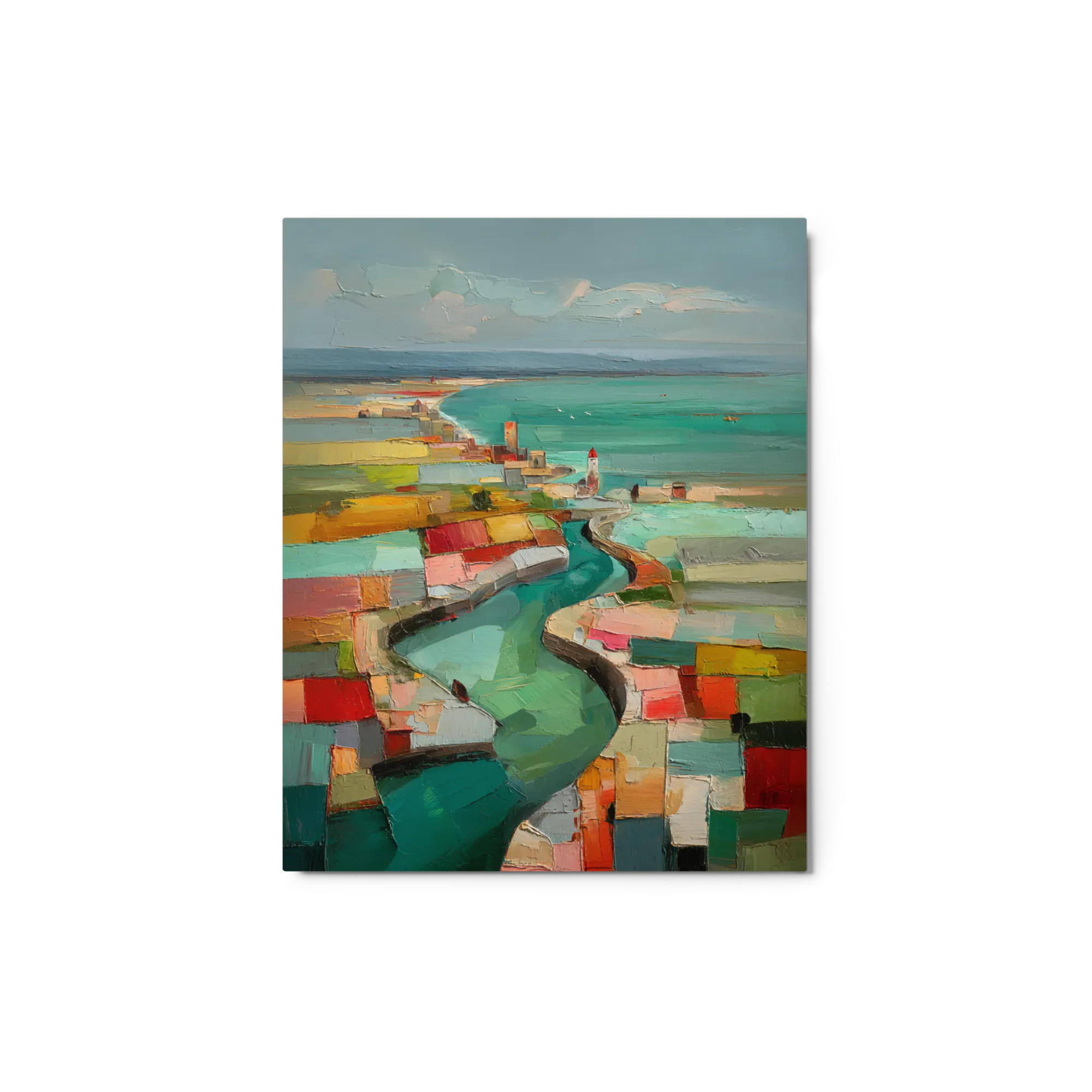 Coastal Shoreline Abstract