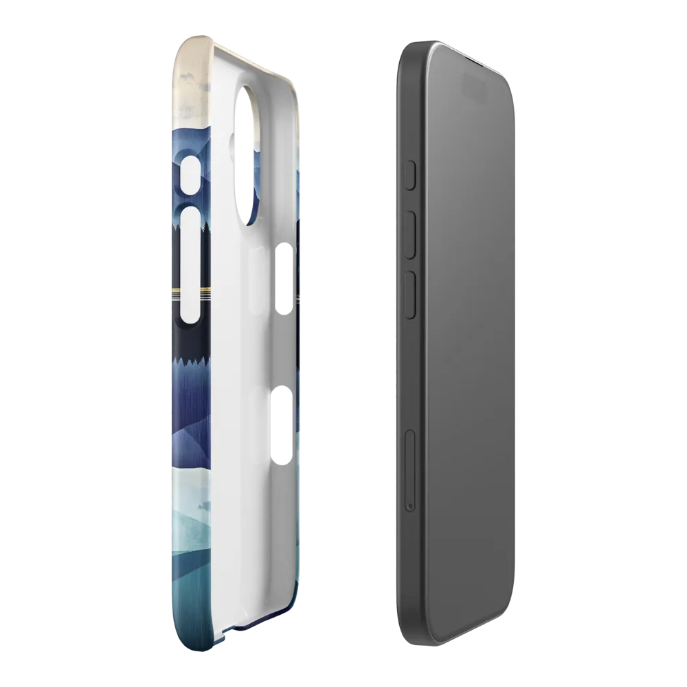 Serene Mountain Reflection 
 Samsung Galaxy S10 | Snap Case