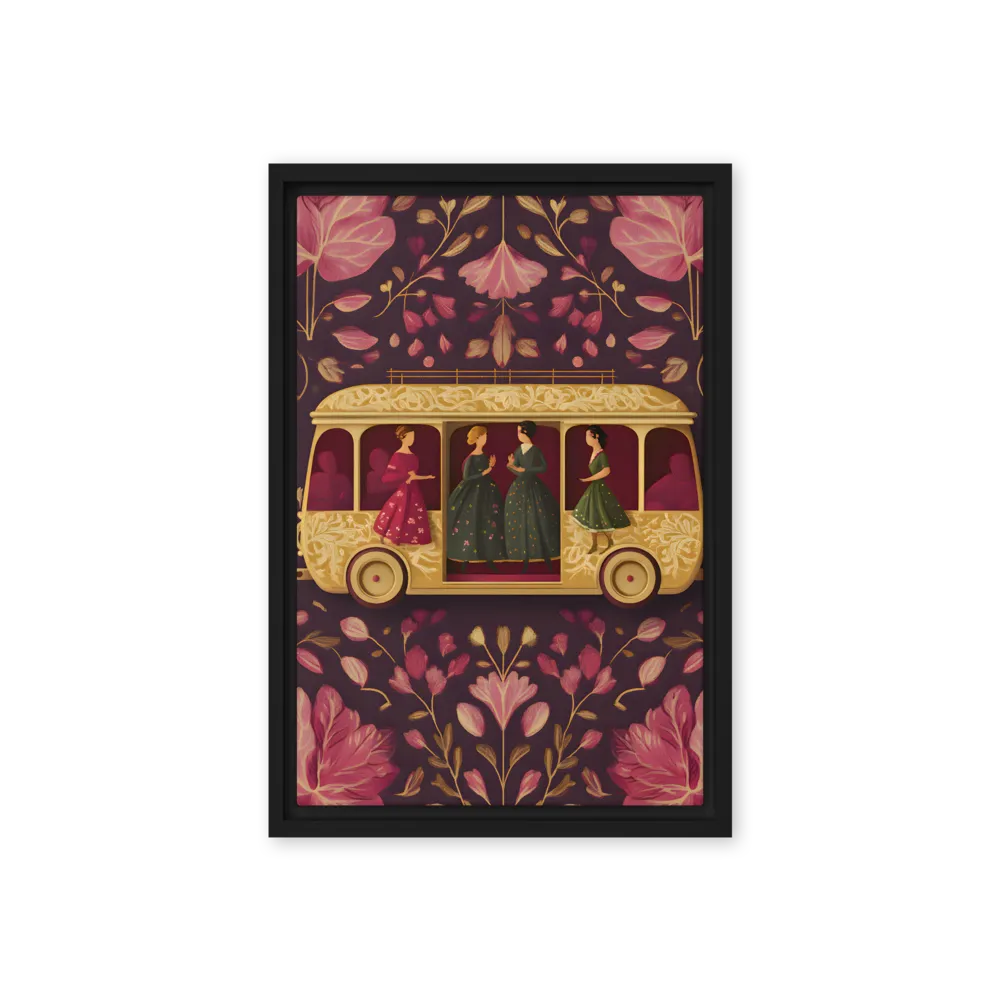 Art Nouveau Bus Ride | Art Print
