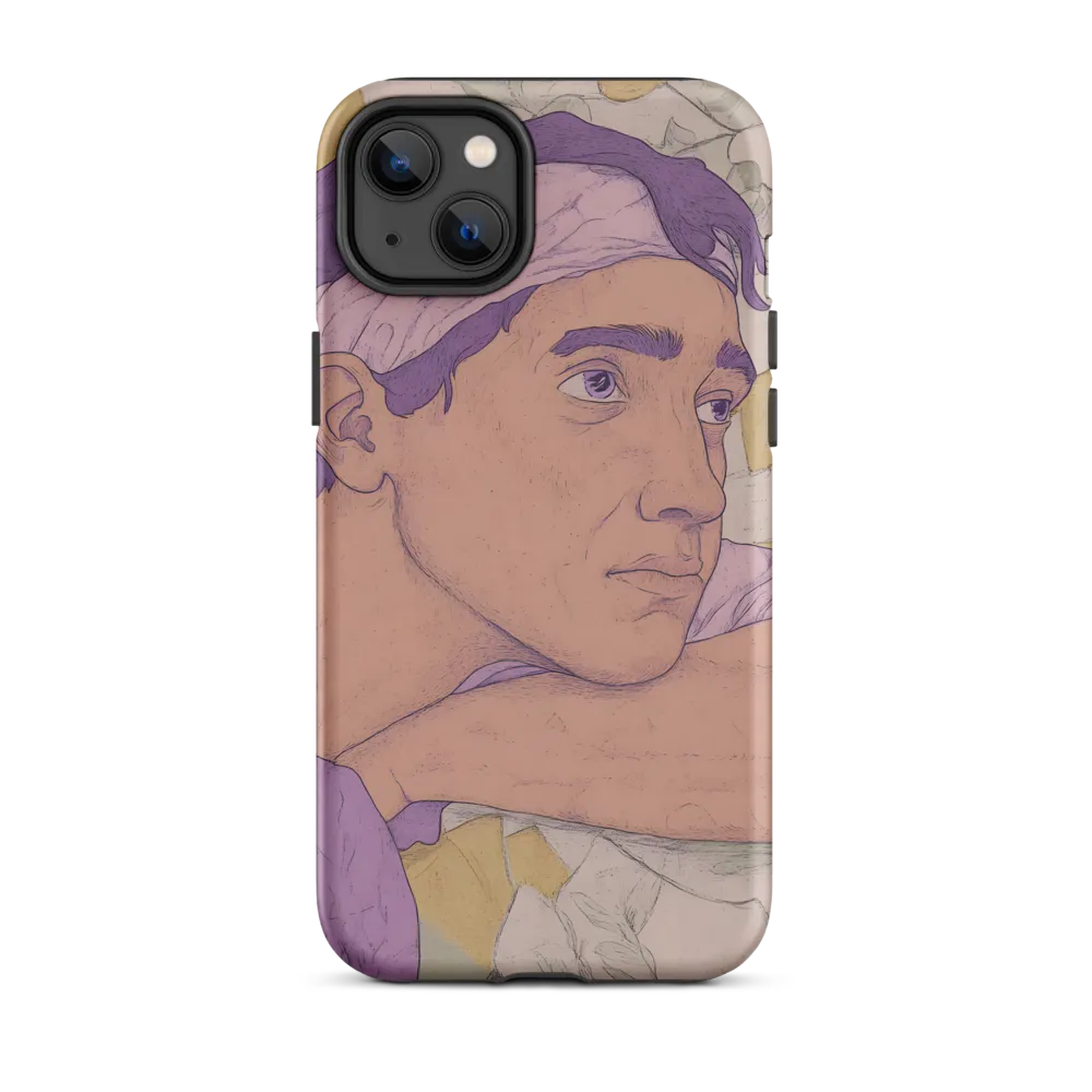 Thoughtful Man Portrait | Phone Case
