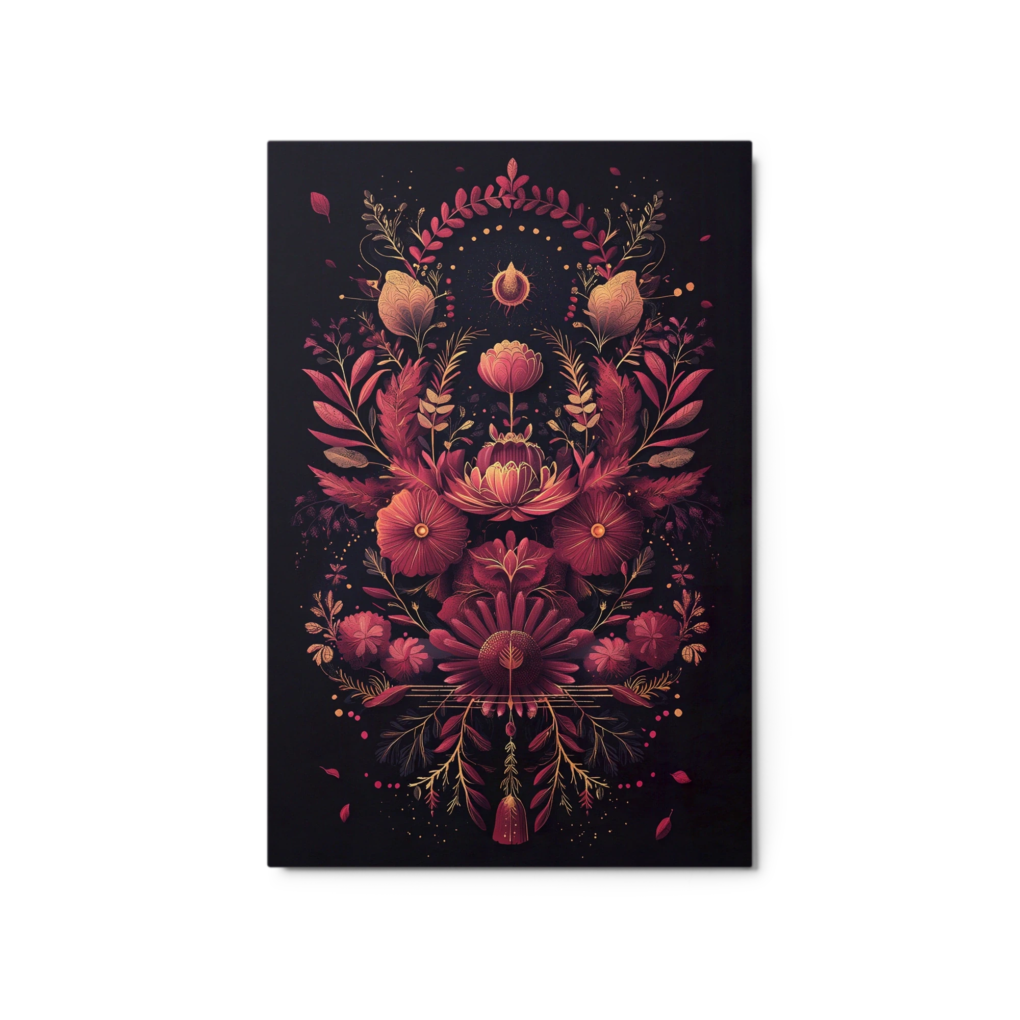 Intricate Floral Digital Art