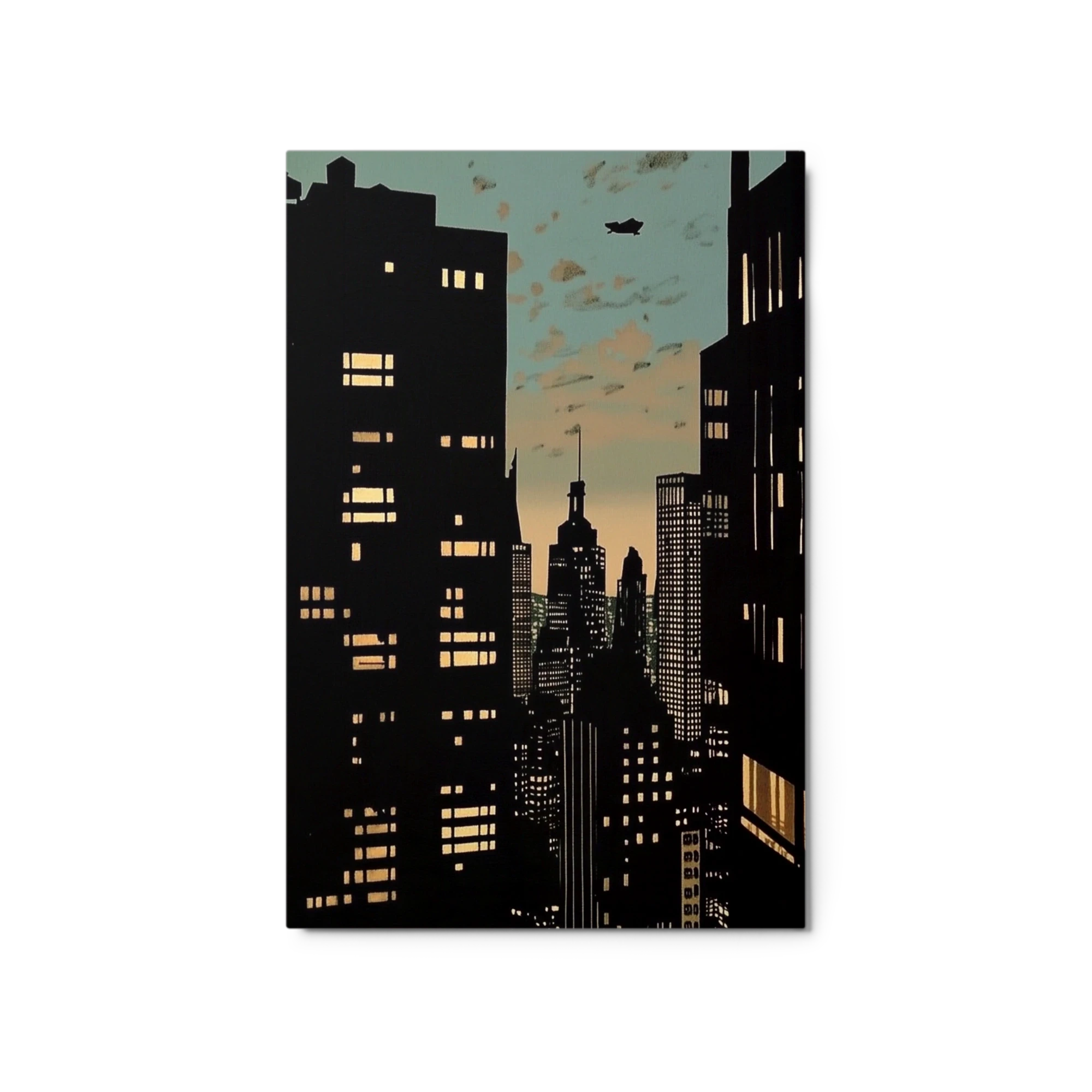 Neo-Noir Cityscape