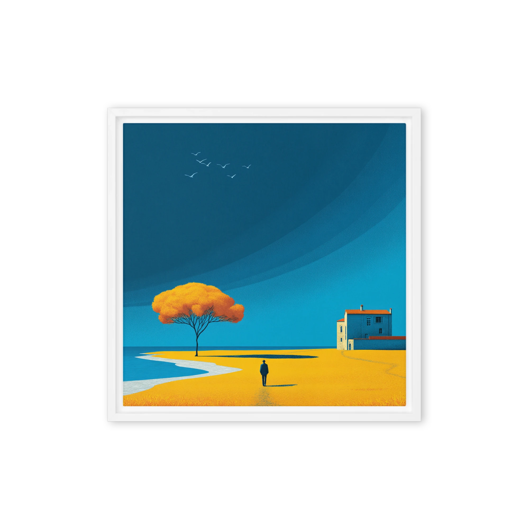 The Wanderer's Golden Shore