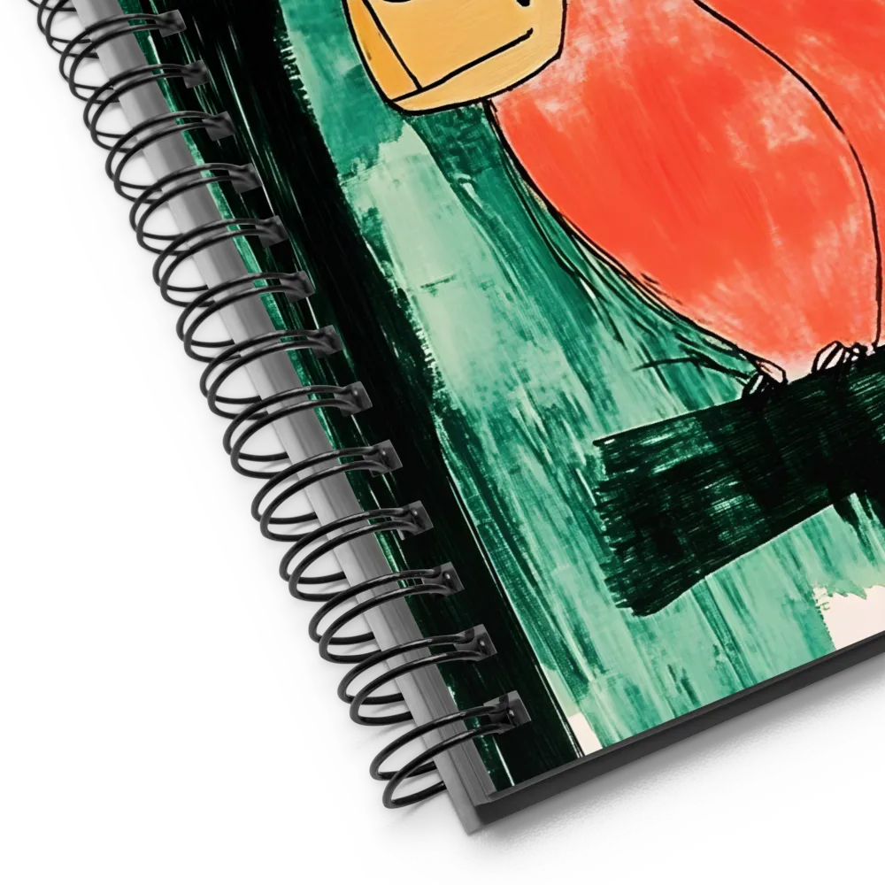 Forest Friends Whimsy 
 Spiral Notebook | 140 pages